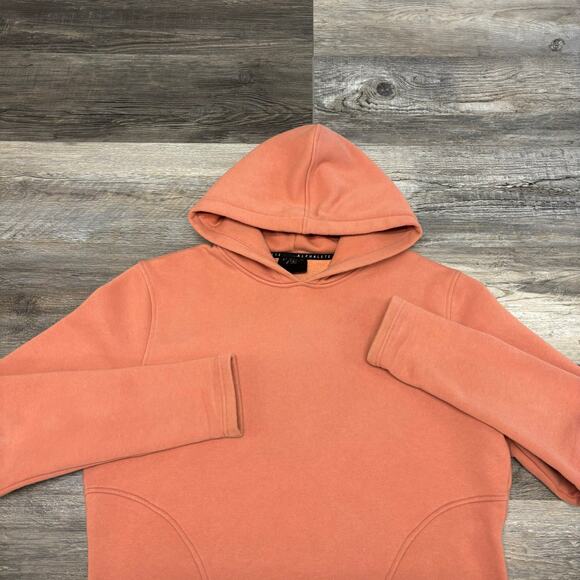 Alphalete Athletics Pink Womens L Gym Long‎ Oversized Pullover Sweatshirt Hoodie - Picture 3 of 15